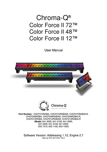 Chroma-Q Color Force II 48&#x2122; for rent